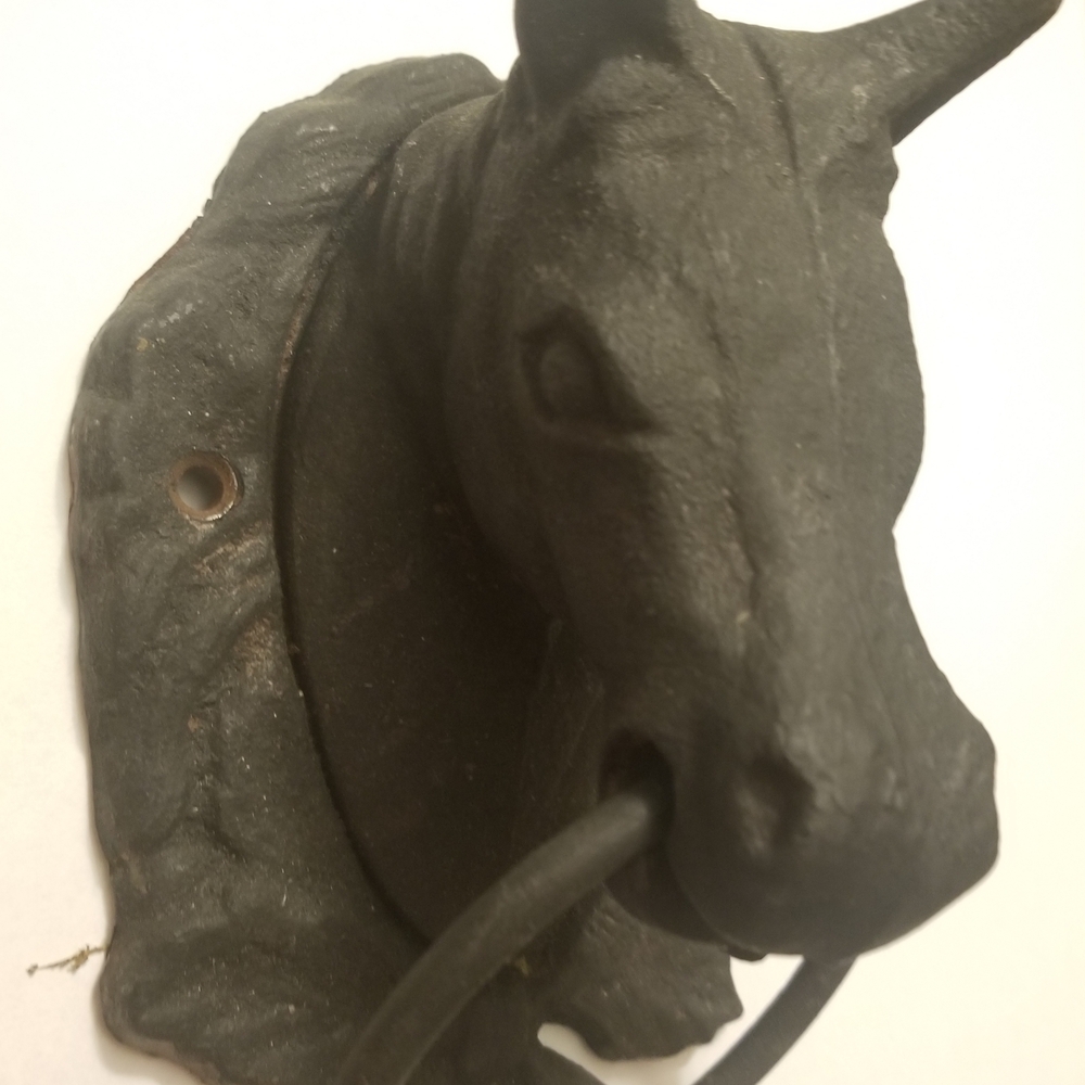 Black Horse Head Wall Hook
